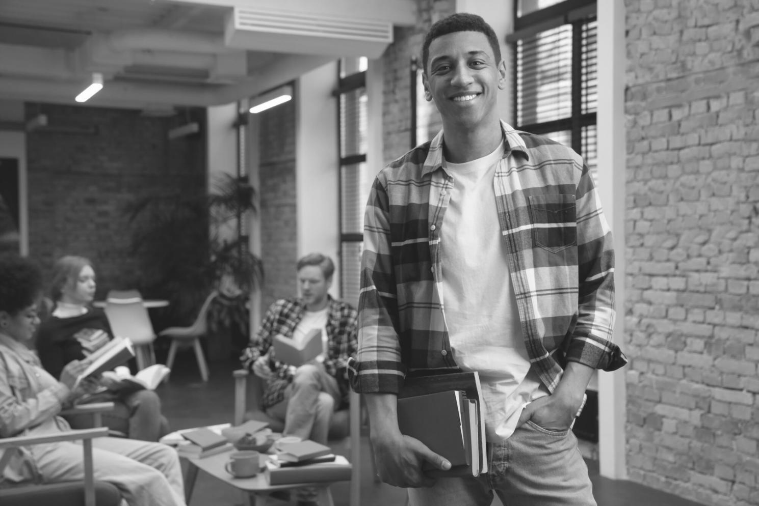 Student beim Finanzstudium